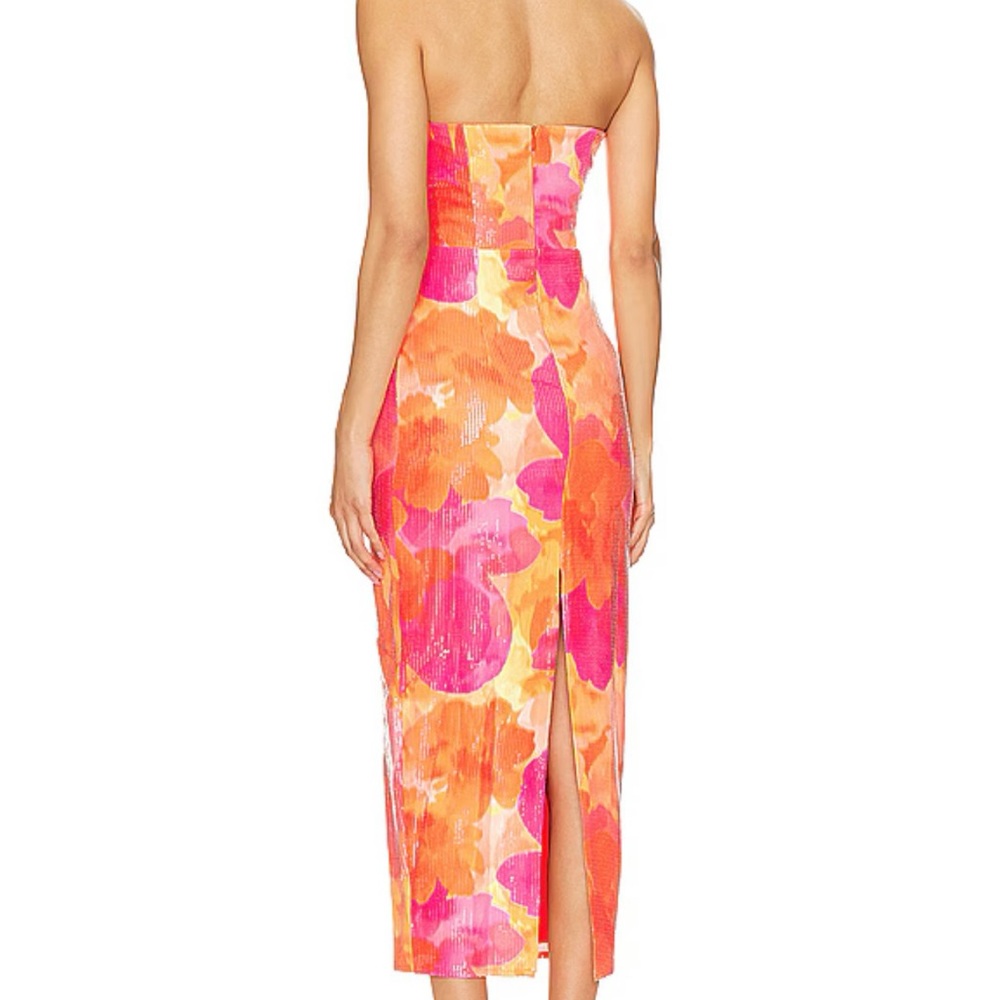 Oralie Midi Dress Strapless - Picture 3 of 6